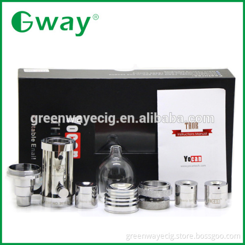 2015 Hot selling enail kits wax vaporizer,portable vaporizer yocan thor enail, wax vaporizer pen